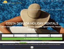 Tablet Screenshot of litoralcostadorada.com